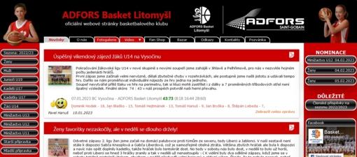 ADFORS Basket Litomyšl