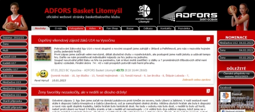 ADFORS Basket Litomyšl